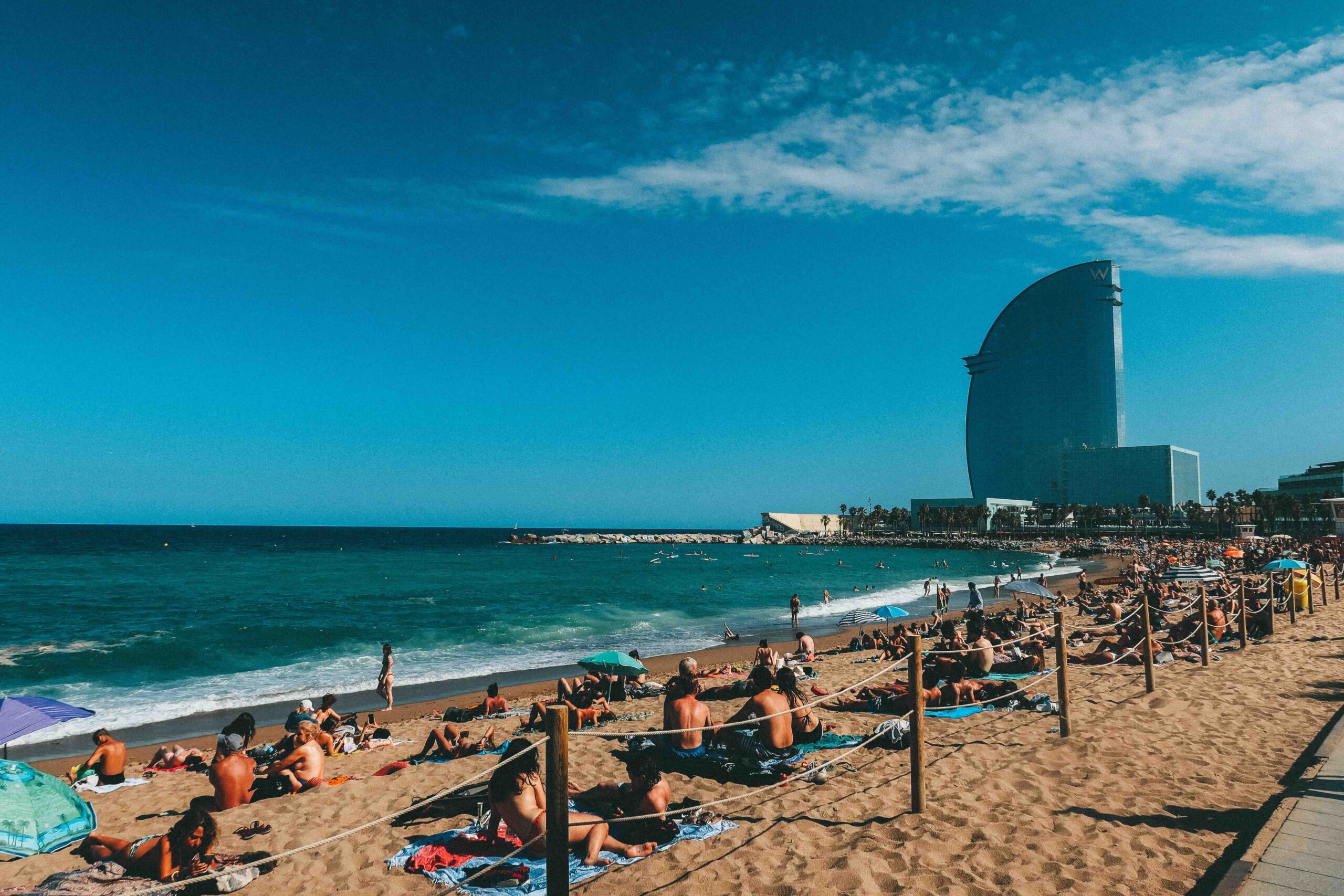 Beaches in Barcelona